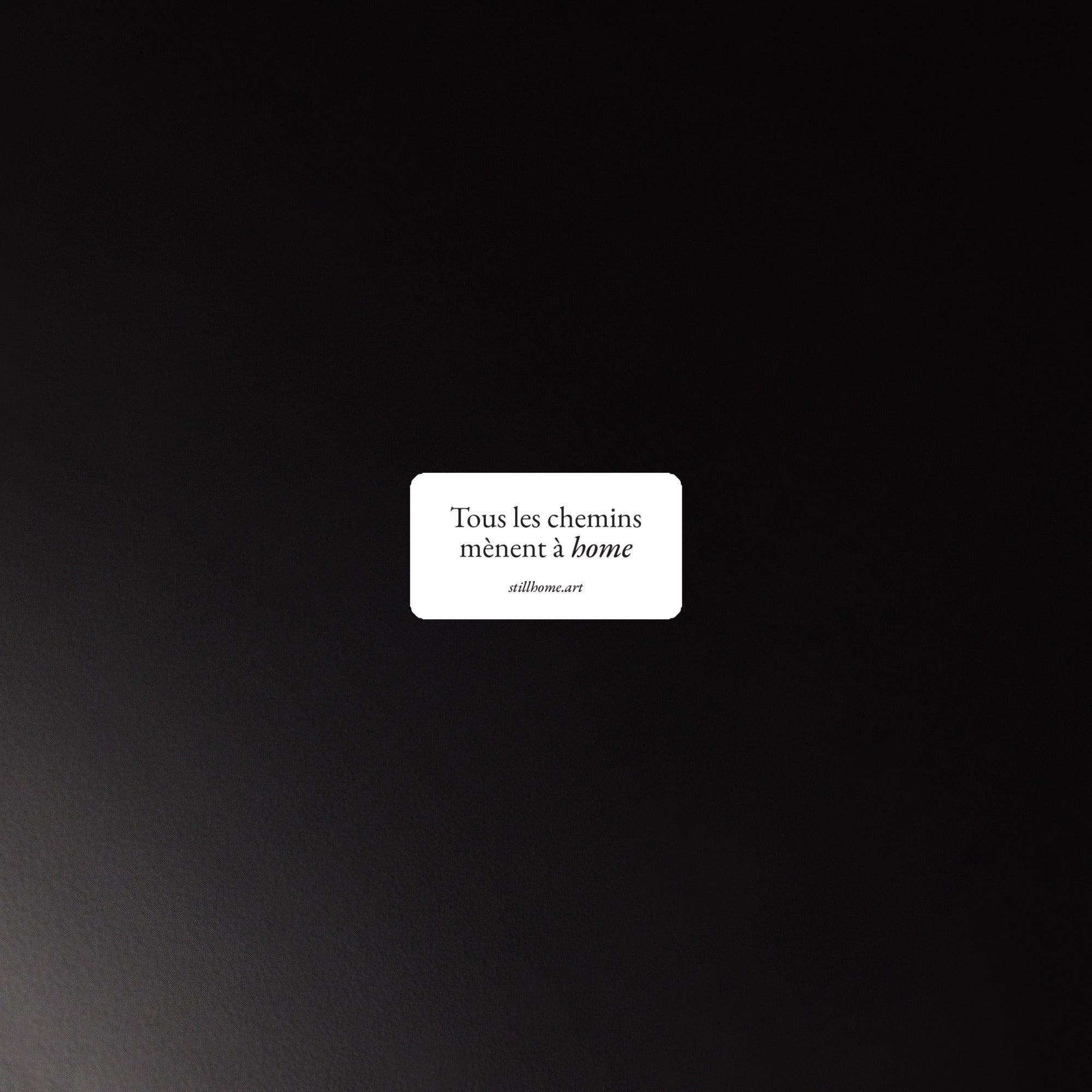 Magnet 3" - Still home (W)