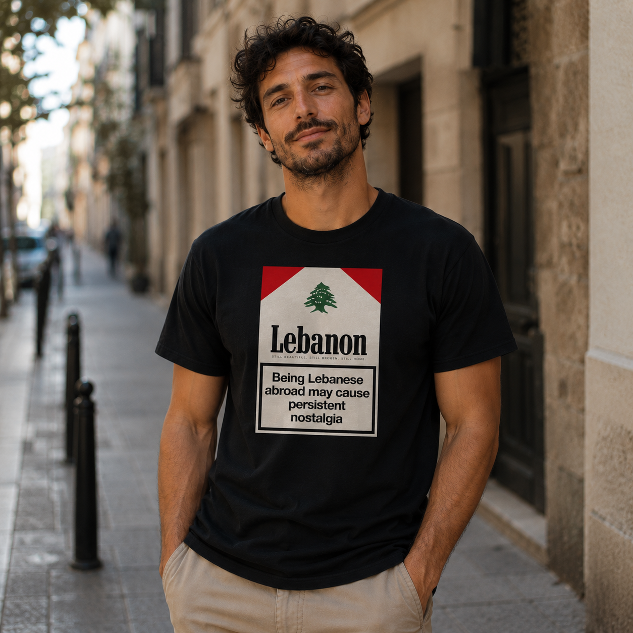 Persistent Nostalgia - Unisex black t-shirt